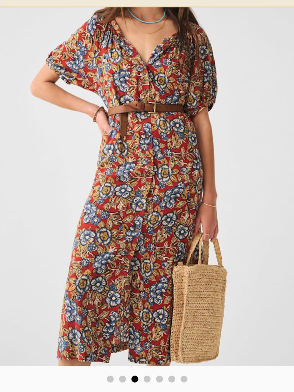 Faherty Fall Dress - Picture 3 of 11
